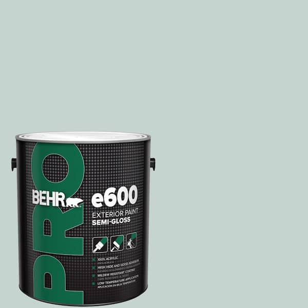 Reviews for BEHR PRO 1 gal. #490E-3 Celtic Gray Semi-Gloss Exterior ...