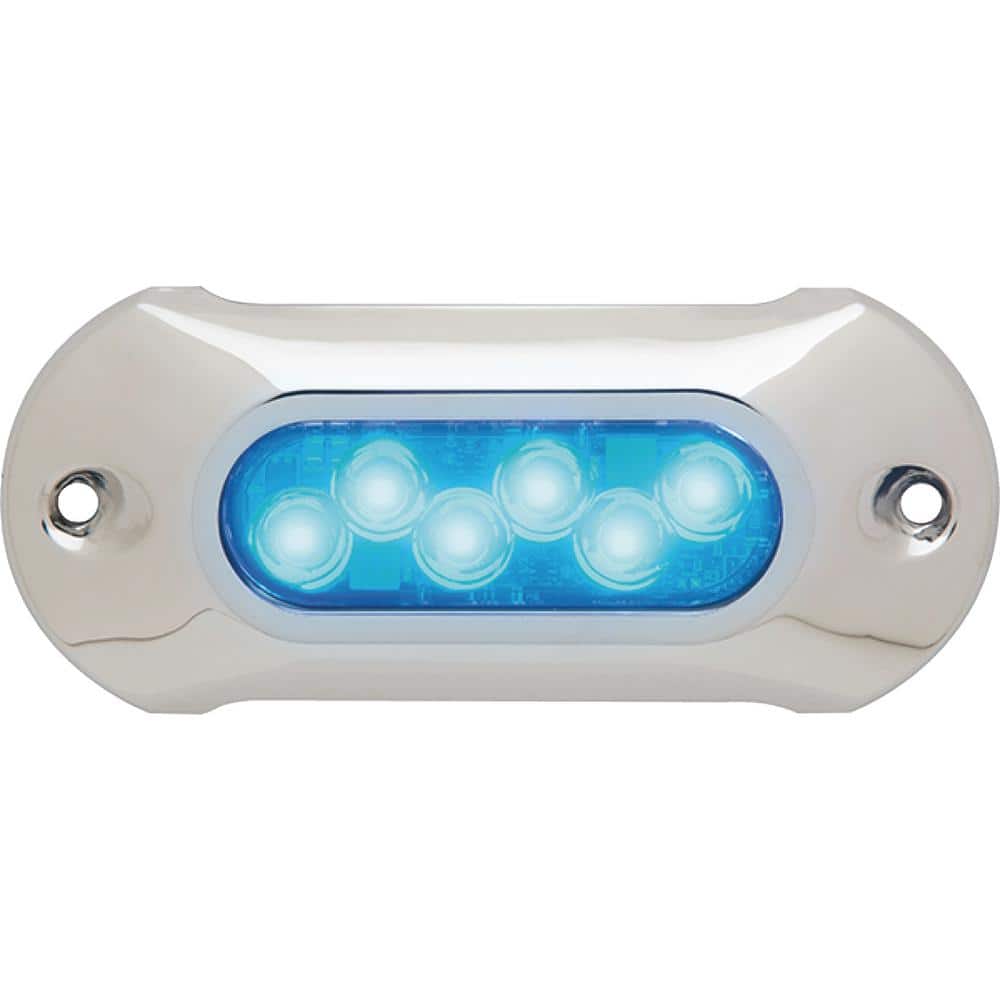 Attwood Light Armor Underwater Light 5 in.Sapphire Blue 65UW06B7