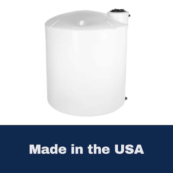 VPC 3000 Gal. White Polyethylene Vertical Water Storage Tank