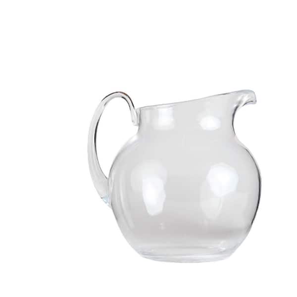 100 fl. oz. Clear Shatterproof Plastic Pitcher, Elegant and Long-Lasting, Sturdy and BPA-Free Plastic Material