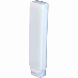 White Plastic Closet Door Guide, Cox Doors (2-pack)