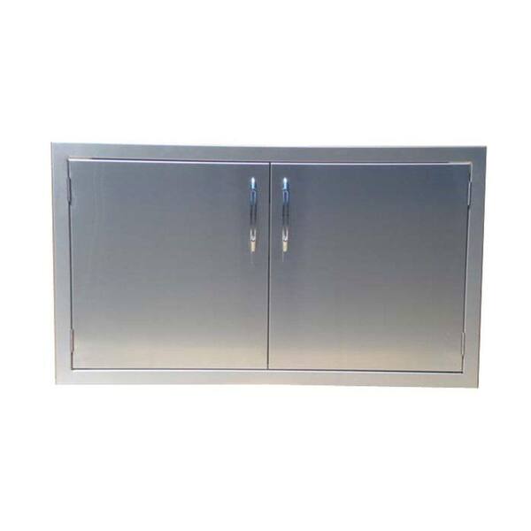 Capital Precision Series Outdoor Kitchen 30 in. Stainless Steel Double Access Storage Doors