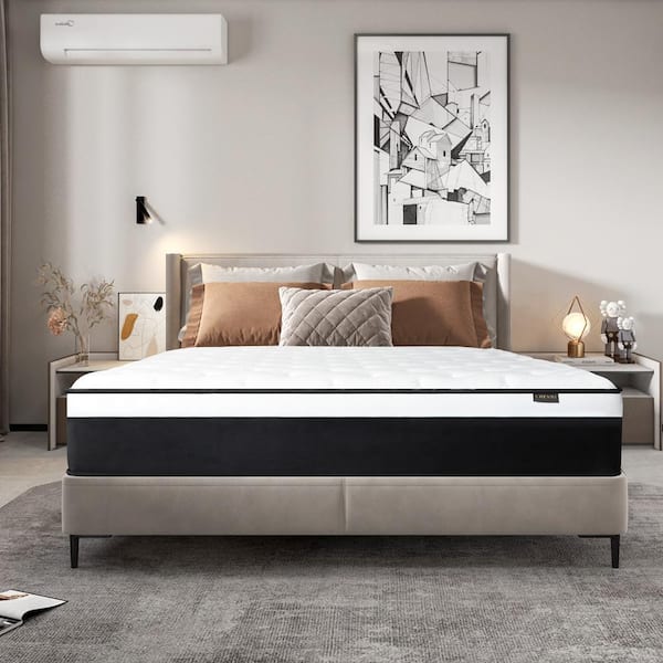 CHEVNI Luxury King Medium Memory Foam 14 in. Bed-in-a-Box Mattress