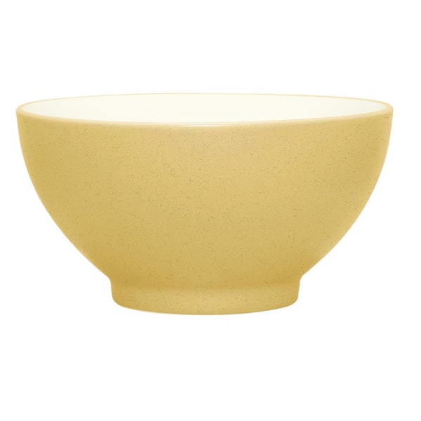 Noritake Colorwave Mustard Yellow Stoneware Rice Bowl 5-3/4 in., 20 oz.