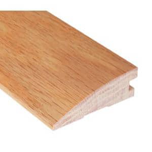 Unfinished Oak 3/4 in. Thick x 2 in. Wide x 78 in. Length Hardwood Reducer Molding