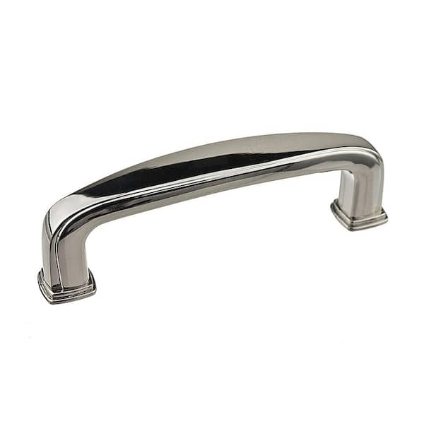 Richelieu Hardware Charlemagne Collection 3 in. (76 mm) Polished Nickel Transitional Cabinet Bar Pull
