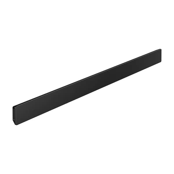 WallStoris 0 in. Wall Bar, 20 in. in Matte Black