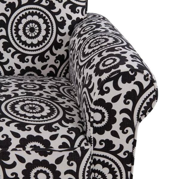 Cora medallion accent discount chair