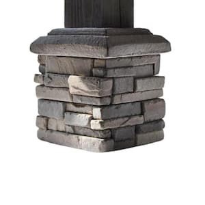 P-Series 6 x 6 Clover Dale Ledge Post Surround Concrete Stone Veneer