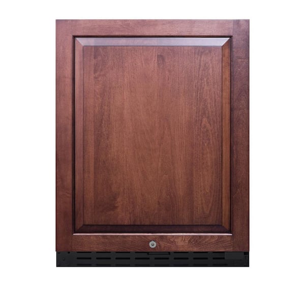 Summit Appliance 24 in. W 4.2 cu. ft. Mini Refrigerator without Freezer in Panel-Ready, ADA Compliant