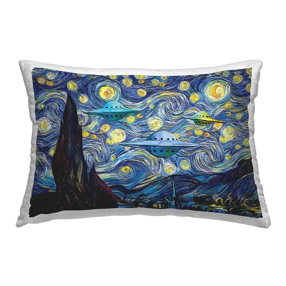 DeluxeComfort Mooshi Squish Mini Microbead Pillow - 14" X 7", Blue Argyle, Throw Pillow