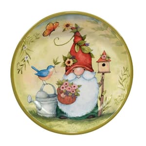 Garden Gnomes 36.43 fl.oz Assorted Colors Earthenware Soup Bowl Set of 4