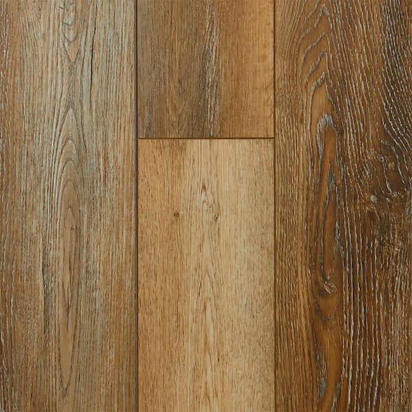 Lifeproof Golden Larch Oak 7 13 In W X, Is Vinyl Plank Flooring Waterproof For Bathrooms