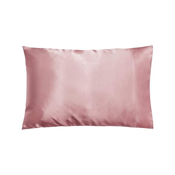 DISCOVER NIGHT LLC Blush Satin Standard Pillowcase