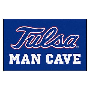 NCAA - University of Tulsa 5 ft. x 8 ft. Man Cave UltiMat Indoor Area Rug