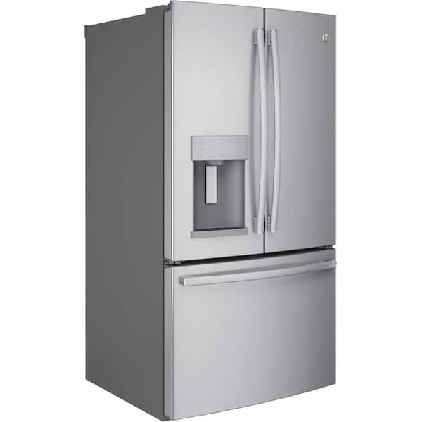 【gen-ga】 GE 25.8 cu. ft. French Door Refrigerator in Stainless Steel