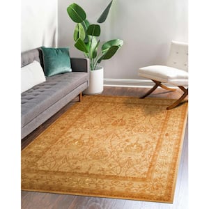 Beige Hand-Tufted Wool Traditional Morris Rug, 2'6 x 10', Area Rug