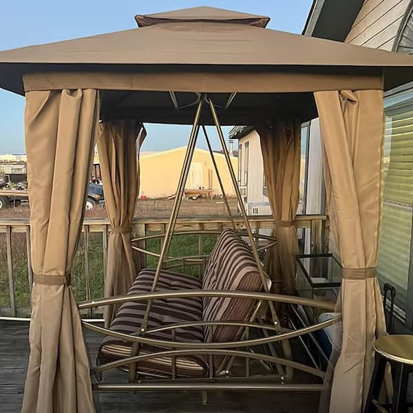 Outdoor Daybed Replacement Canopy For Luxor Swing Gazebos
