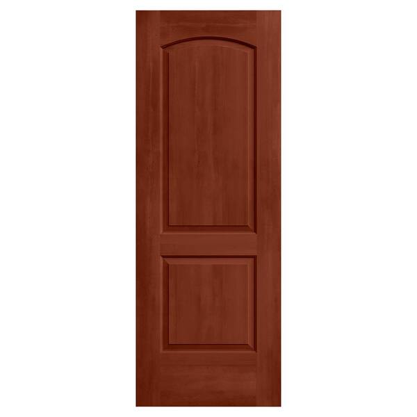 JELD-WEN 28 in. x 80 in. Continental Amaretto Stain Solid Core Molded Composite MDF Interior Door Slab