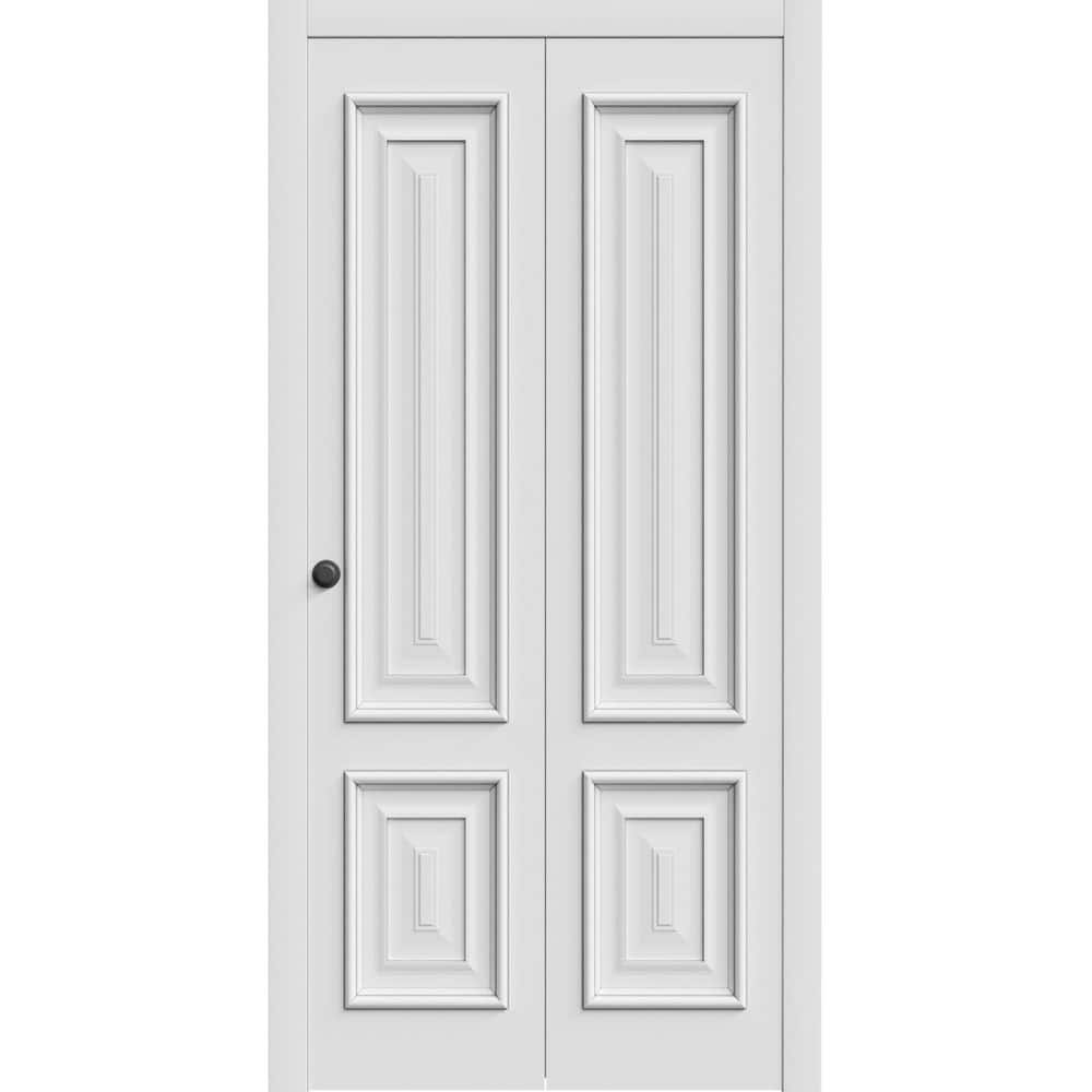 7822 48 in. x 84 in. Sold Core White Enamel Color Wood Bi-fold Door with Hardware price history on PriceWatchPro
