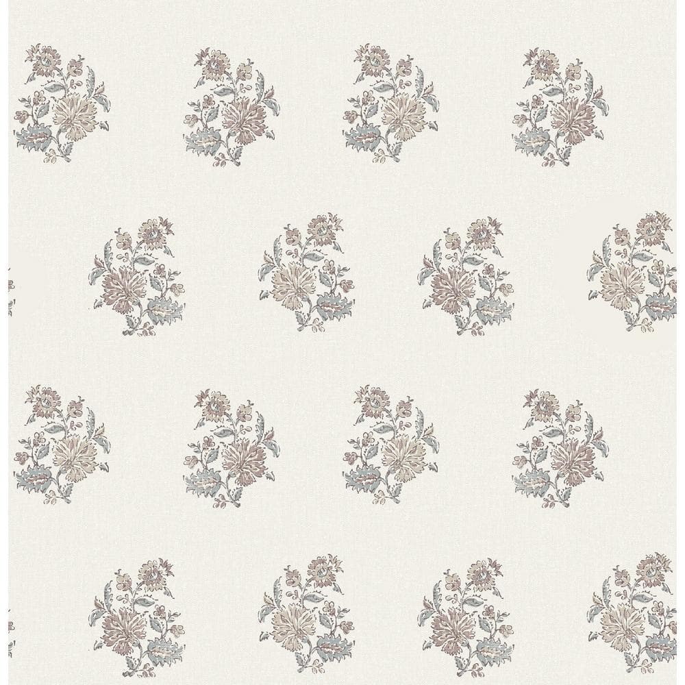 396 in. L x 20.50 in. W Purple Overbrook Plum Bouquet Toss Wallpaper price history on PriceWatchPro