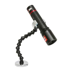 Flexible Flashlight Holder With Magnetic Base