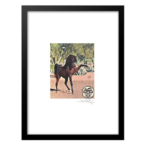 VENICE BEACH Collections Classic Cadillac by Steven A. Heller 1-Piece Framed Graphic Print Abstract Poster Art Print 18 in. x 14 in.