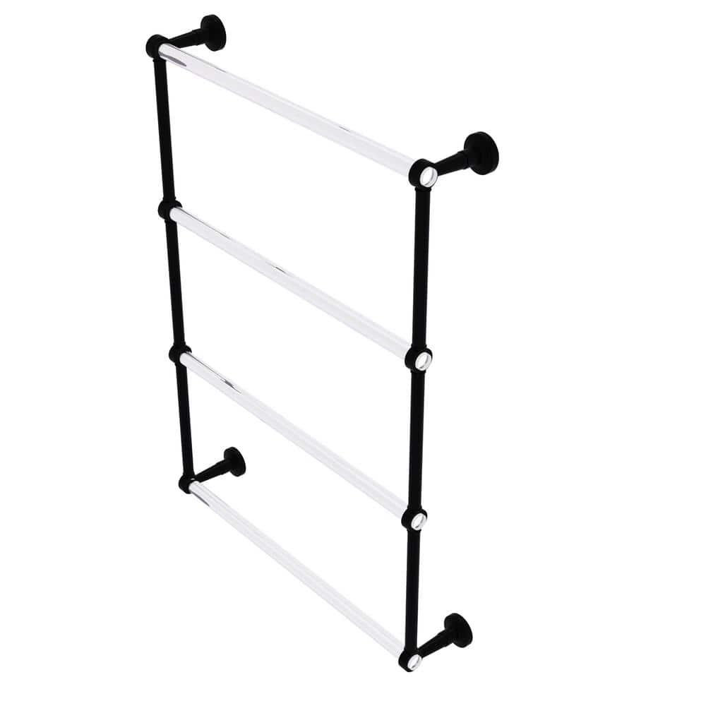 Pacific Beach 4-Tier 24 in. Ladder Towel Bar in Matte Black price history on PriceWatchPro