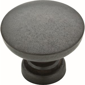 Fulton 1-3/16 in. (30 mm) Traditional Soft Iron Round Cabinet Knob