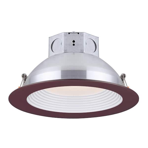 Unbranded 6 in. Bronze New Construction IC-Rated Recessed Integrated LED Kit