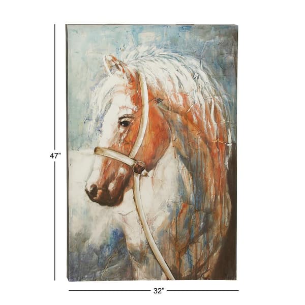 1- Panel Horse Wall Art 47 in. x 32 in.