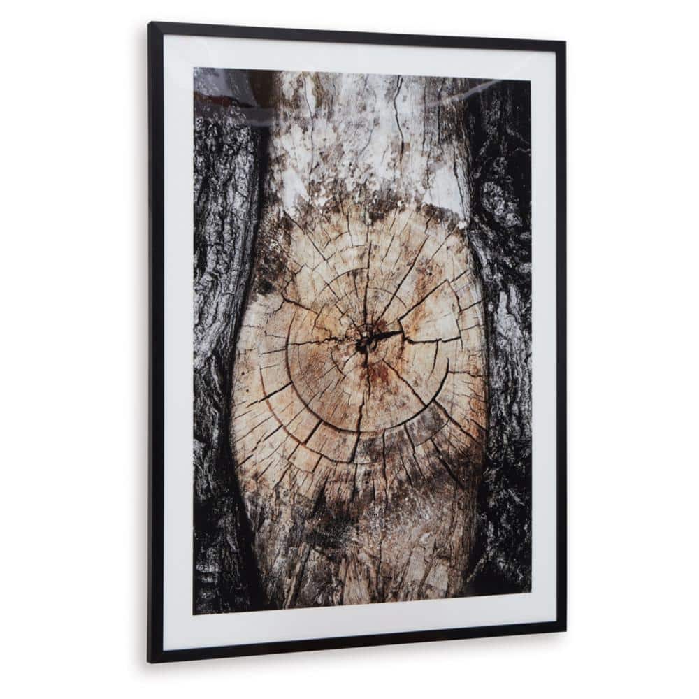 Freyburn 40" Black and Brown Tree Wall Art