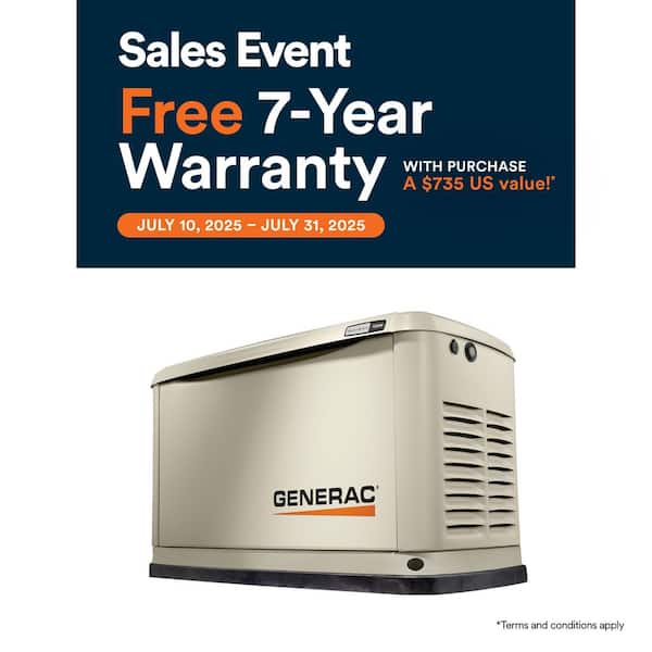 Guardian 18,000-Watt (LP)/17,000-Watt (NG) Air-Cooled Whole House Generator with Wi-Fi