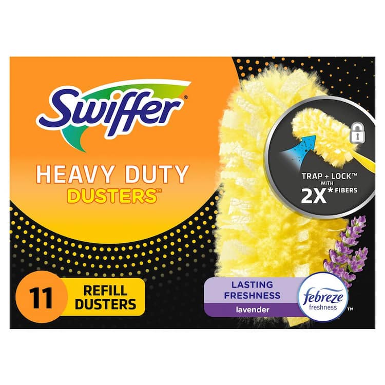 Swiffer 360 Multi-Surface Heavy-Duty Lavender Scent Microfiber Duster Refill (11-Count)