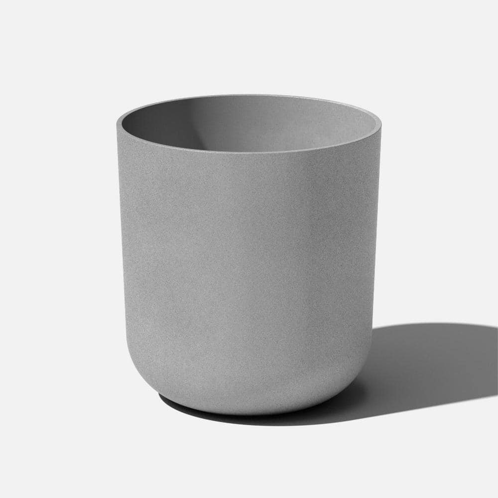 Kona Large Gray Plastic Round Planter with Drainage Holes (18.5 in. L x 18.5 in. W x 19.75 in. H) price history on PriceWatchPro