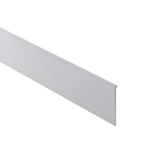 Trep-TAP 2 in. x 59 in. Satin Anodized Aluminum Stain Nose Cover Tile Edging Trim