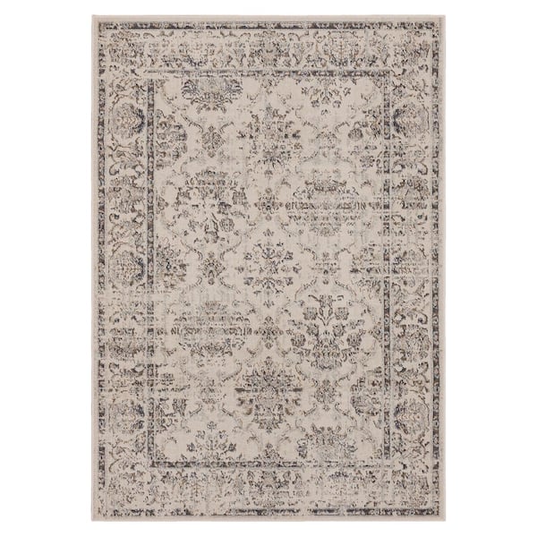 Mohawk Home Viola Tan 3 ft. x 5 ft. Traditional Ornamental Khotan Area Rug
