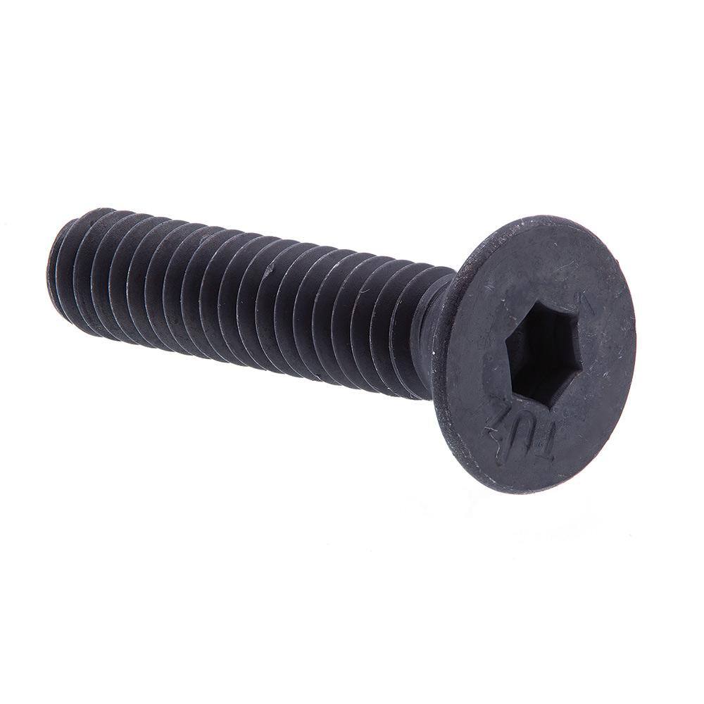 Prime-line 1 4 In.-20 X 1-1 4 In. Black Oxide Coated Steel Hex Allen 