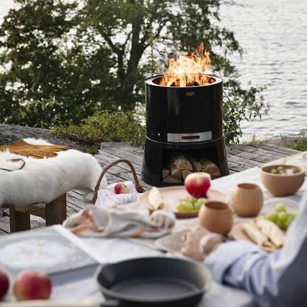 ESPEGARD Smokeless Fire Stove Pilar 50 Premium, Clean-Burn