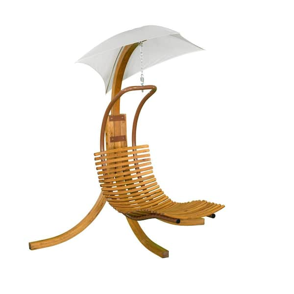 swinging umbrella chair