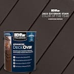 BEHR Premium Advanced DeckOver 1 Gal. #SC-104 Cordovan Brown Textured ...