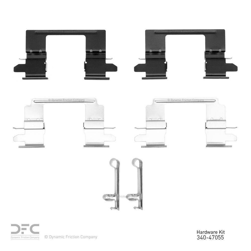 DFC Disc Brake Hardware Kit 34047055 The Home Depot