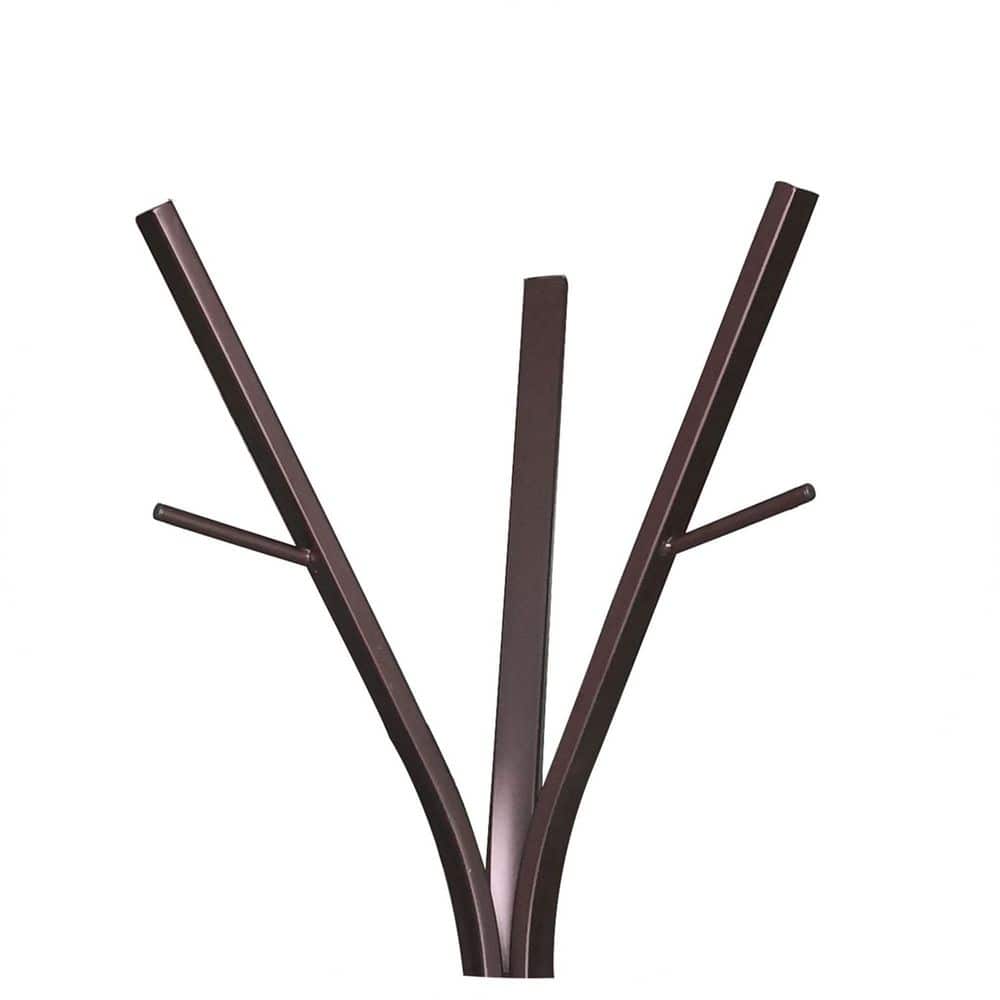 Corbet Bronze Metal 12-Hook Standing Coat Rack