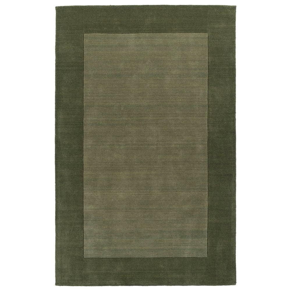 Kaleen Regency Fern 5 ft. x 8 ft. Area Rug The Kaleen 5 ft. x 8 ft. Area Rug will offer both style and warmth to your home. This rug is designed with green elements, bringing an earthy and relaxing touch to your decor. It has a 100% wool design, which insulates heat and will keep your feet warm during the colder months. With materials known to have low VOC emissions, it will not need to be aired out prior to being taken indoors. Color: Fern.