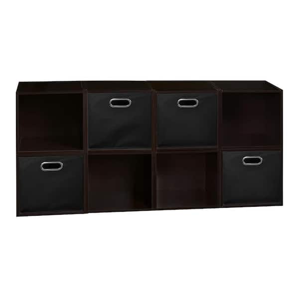 Niche 26 in. H x 52 in. W x 13 in. D Wood 8- Cube Organizer