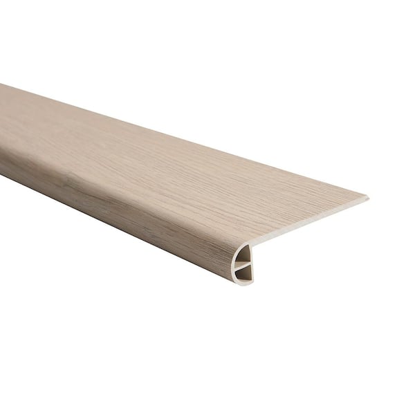 Malibu Wide Plank French Oak Lombard 0.944 in. T x 4.527 in. W x 94.48 in. L Vinyl Flush Stair Nose Molding