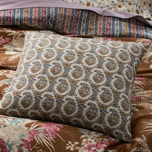 Villa D’Ascoli Nisha Paisley Throw Pillow Cover