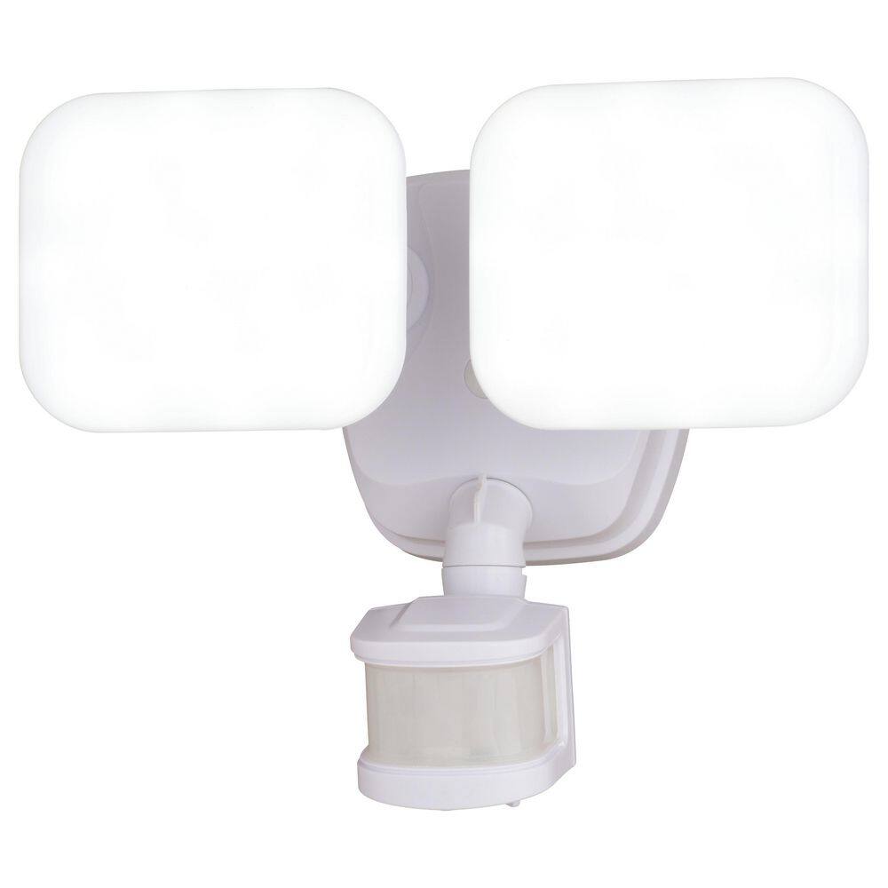 VAXCEL Theta 2Light Integrated LED Outdoor Motion Sensor Adjustable