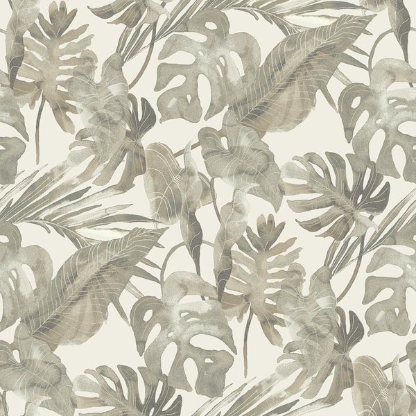 Tommy Bahama Falling Fronds Dusk Tropical Palm Vinyl Peel and Stick Wallpaper Roll ( Covers 30.75 sq. ft. )