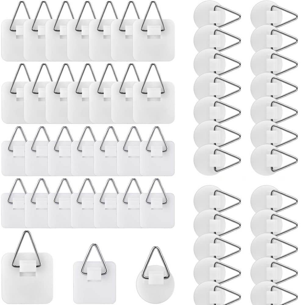 Adhesive Picture Hanging Hooks Foamboard Wall Art Photo Frame Hangers witho